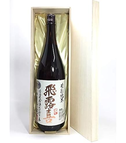 Amazon.co.jp: 飛露喜 純米吟醸 愛山 1800ml : 食品・飲料・お酒